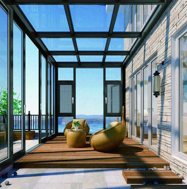 窗紗一體斷橋窗